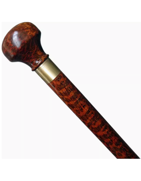 Redwood crutch snake wood crutch solid wood civilized crutch gentleman hiking elderly hand crutch multifunctional mountaineering crutch